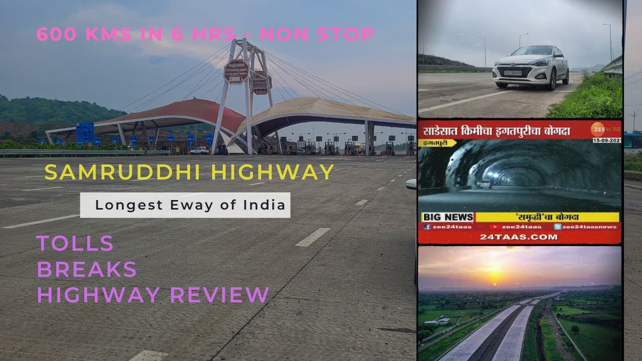 Samruddhi Mahamarg | Sinnar - Nagpur | Longest E-Way Maharashtra | i20 Luv | 600 Km in 6 Hrs |