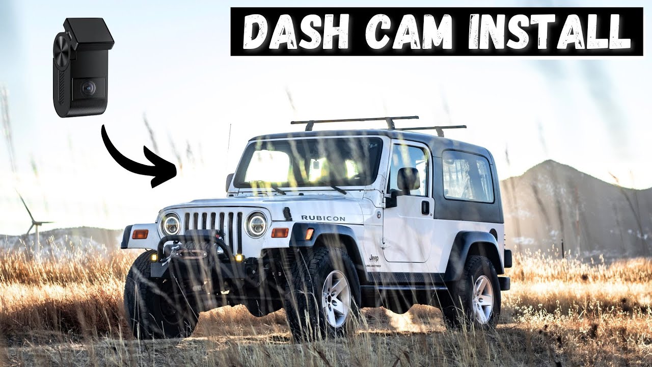 Dash Cam installation in a Jeep TJ or LJ! Hardwired Viofo VS1 review.