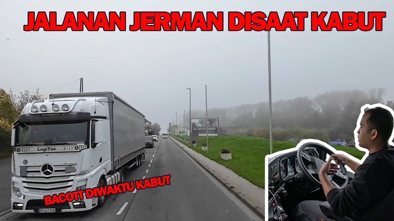 JALANAN JERMAN DISAAT KABUT
