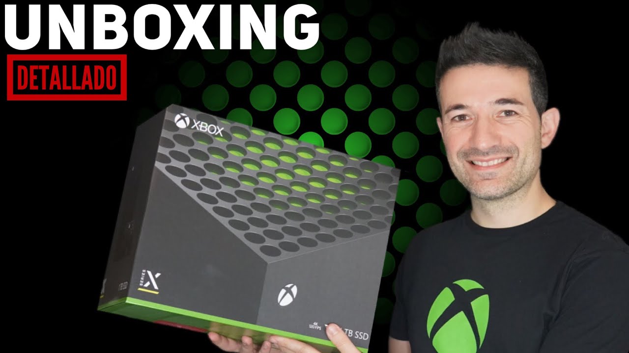 Xbox Series X  UNBOXING SUPER DETALLADO !!INCREIBLE LO QUE HA HECHO MICROSOFT¡¡