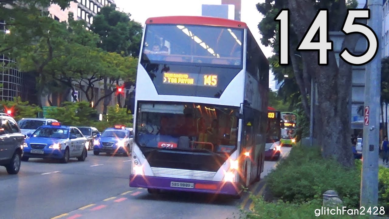 [SBST] (Retired) Debut - SBS9889U on Service 145 - Volvo B10TL Super Olympian CDGE Demonstrator