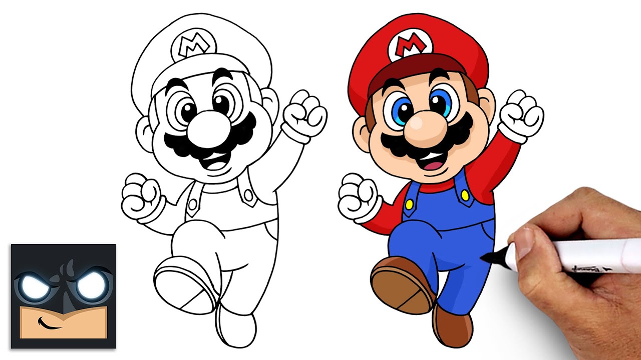 How to Draw Super Mario