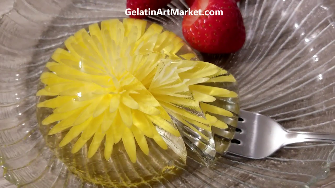 Refreshing Lemon Cream Jelly