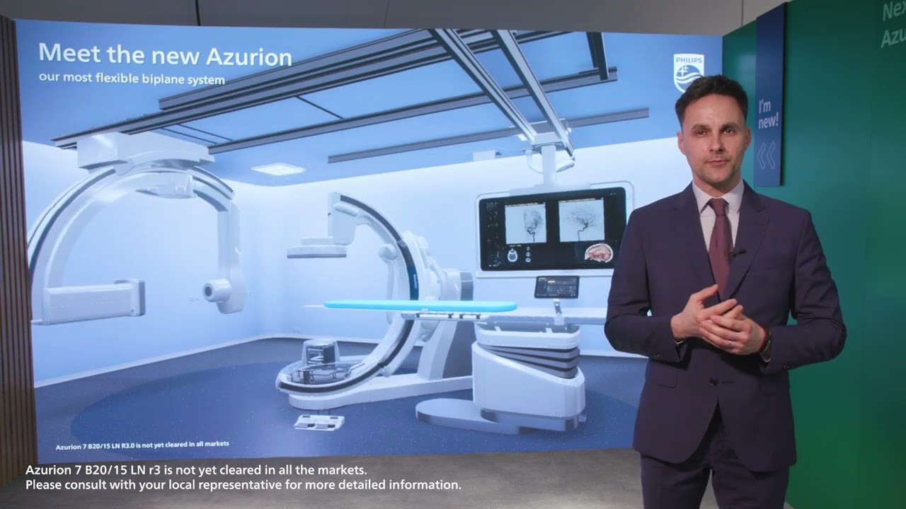 Improving lives with Azurion biplane, an interventional radiology solution