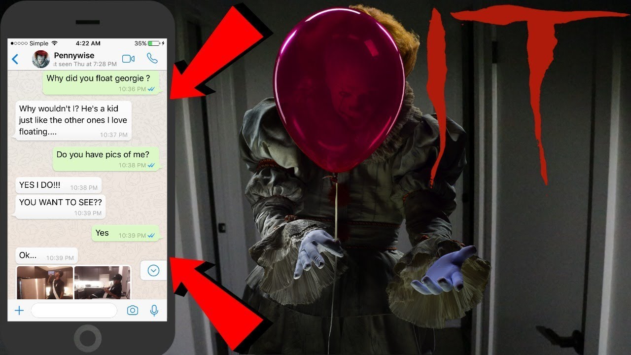 ASKING PENNYWISE QUESTIONS AT 3AM HE CAME TO MY HOUSE AND MADE ME FLOAT!