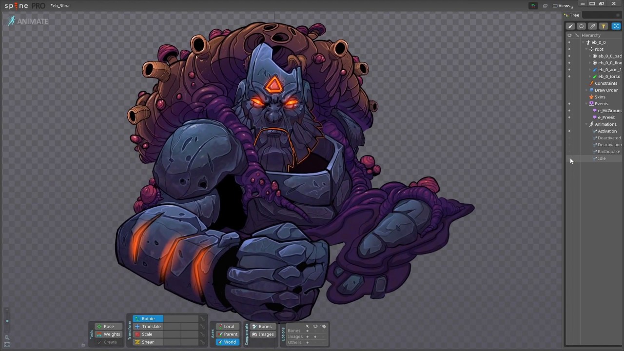 Spine Demo Reel  - 2D Skeletal Animation - Julio Duque Montero - 2017