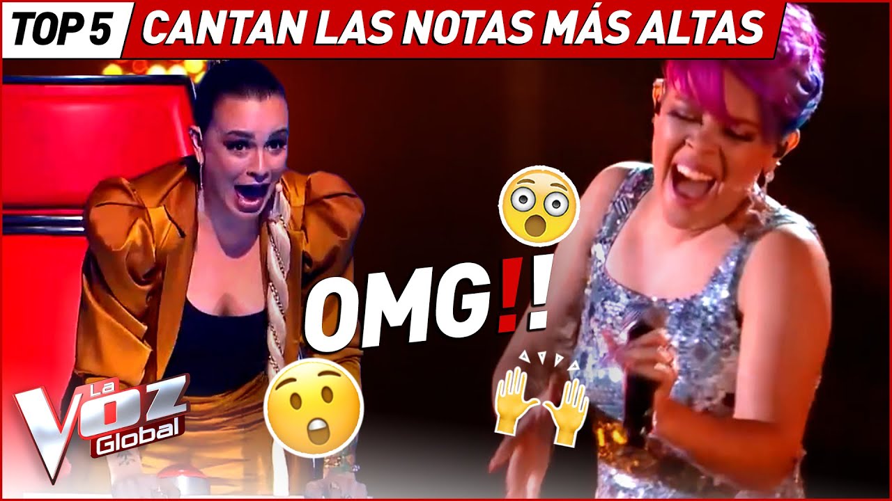 NUNCA has escuchado unas notas tan altas en La Voz 🤯