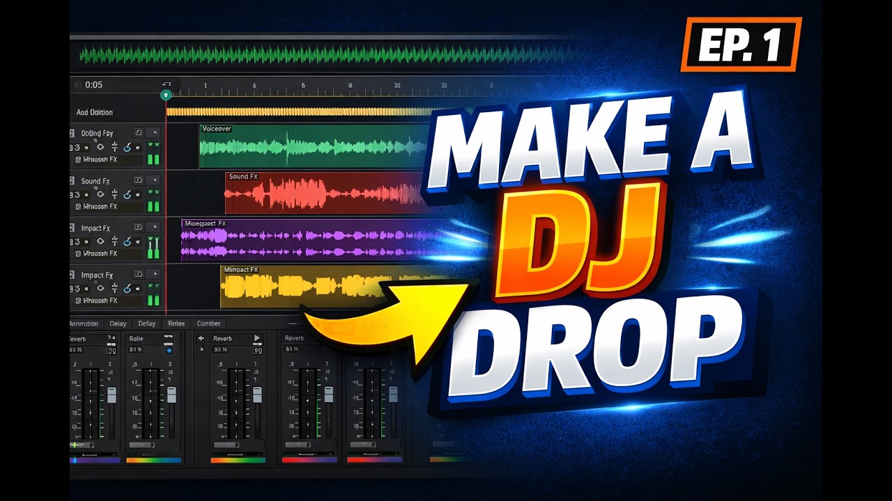 How to Make a DJ Drop (Beginner Tutorial) | DJ Drop Recipes Ep. 1