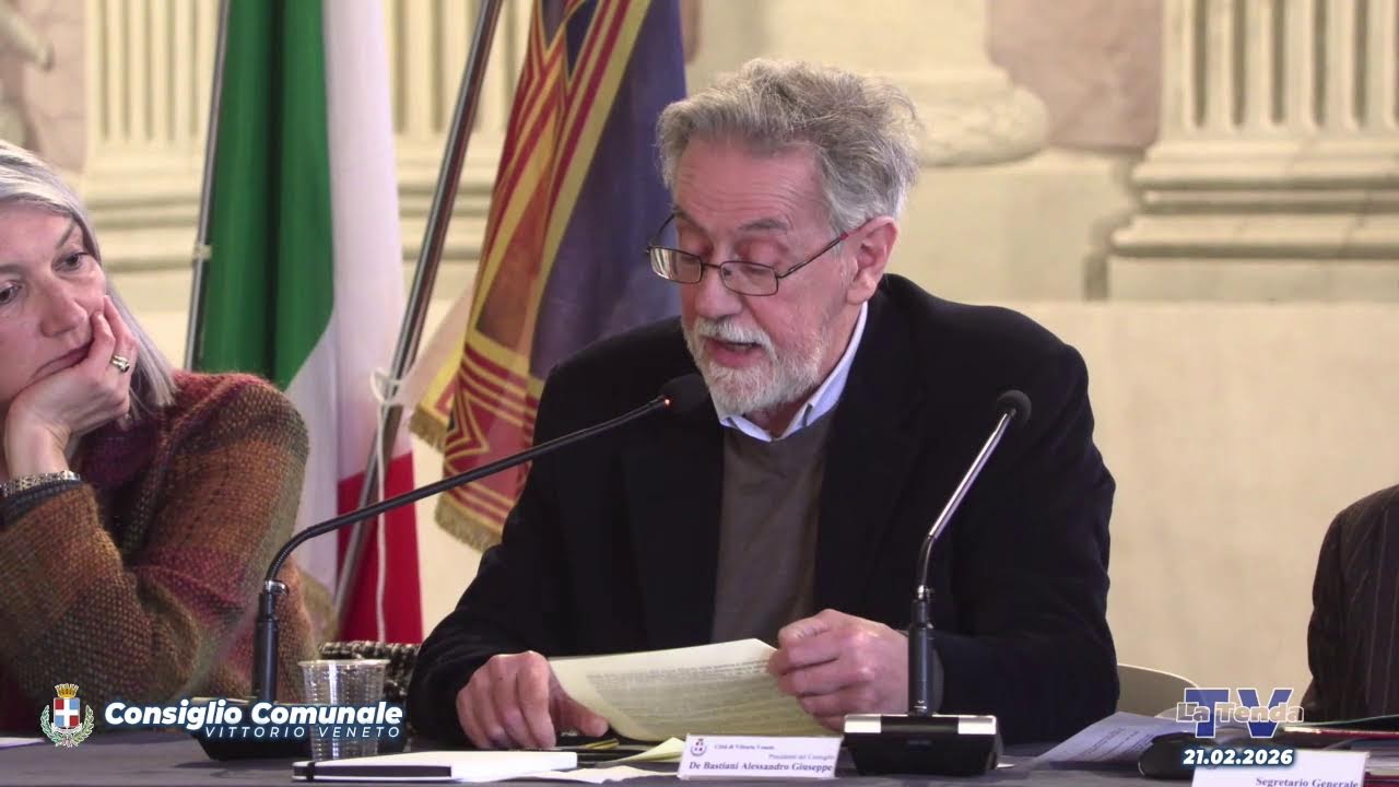 CONSIGLIO COMUNALE VITTORIO VENETO - Seduta del 21.02.2026