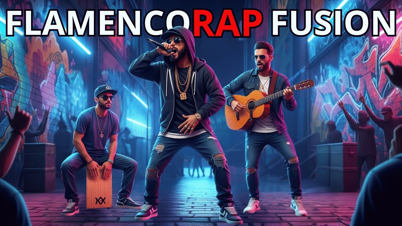 FLAMENCORAP FUSION Vol. 4 | Street Rap Energy x Spanish Flavor | Hyper-Realistic Urban Rap Video
