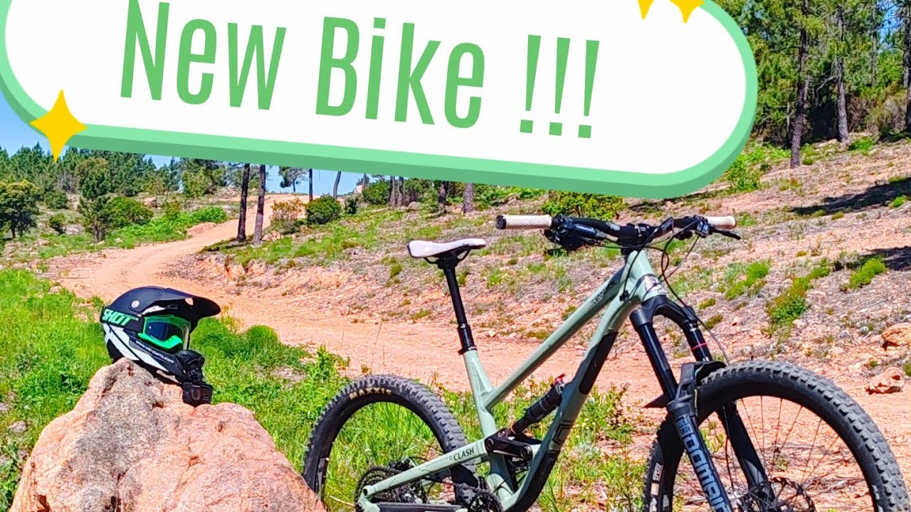 New Bike Test Commencal Clash MTB Dirty green // Yellow Rock