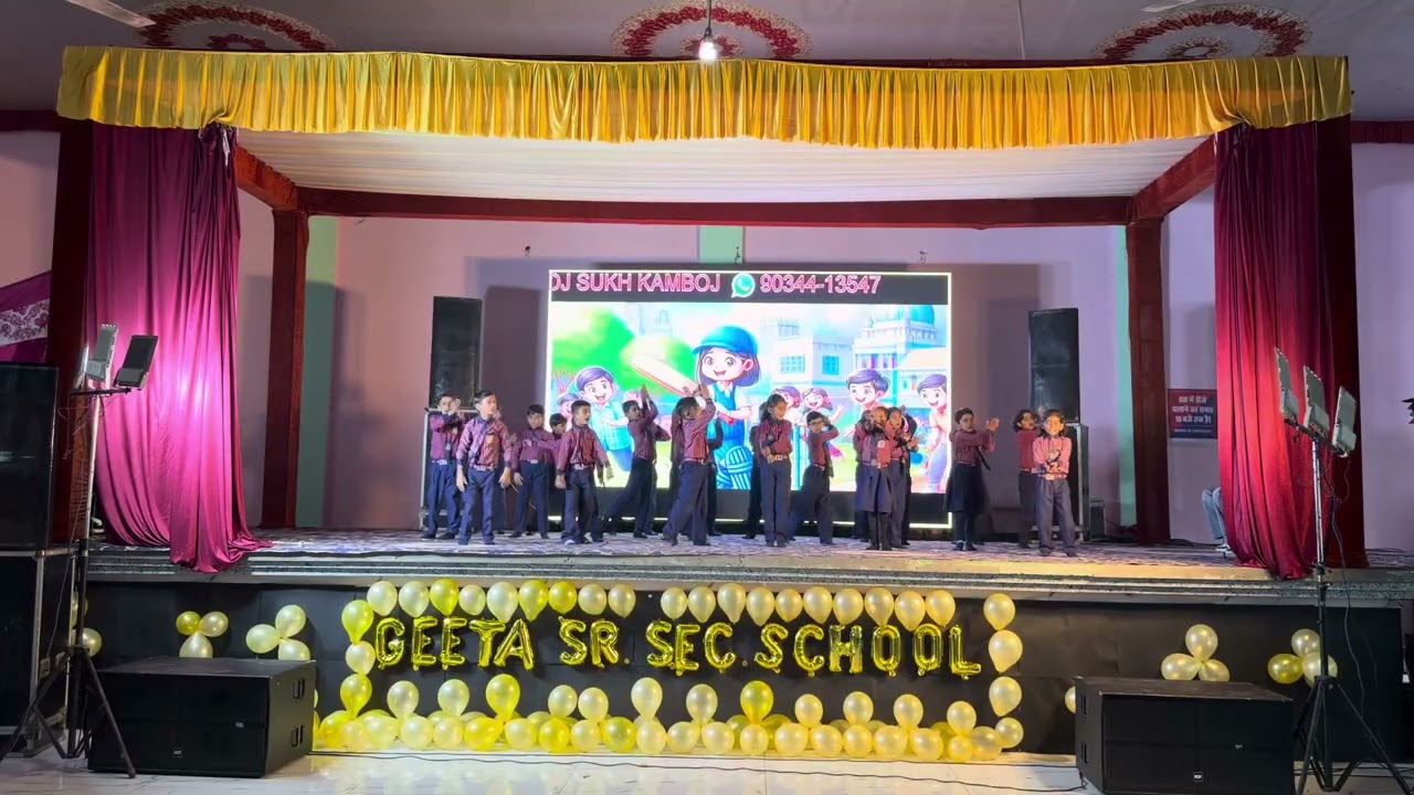Padhoge Likhoge Banoge Nawab|| Presented By Geeta Sen Sec School 