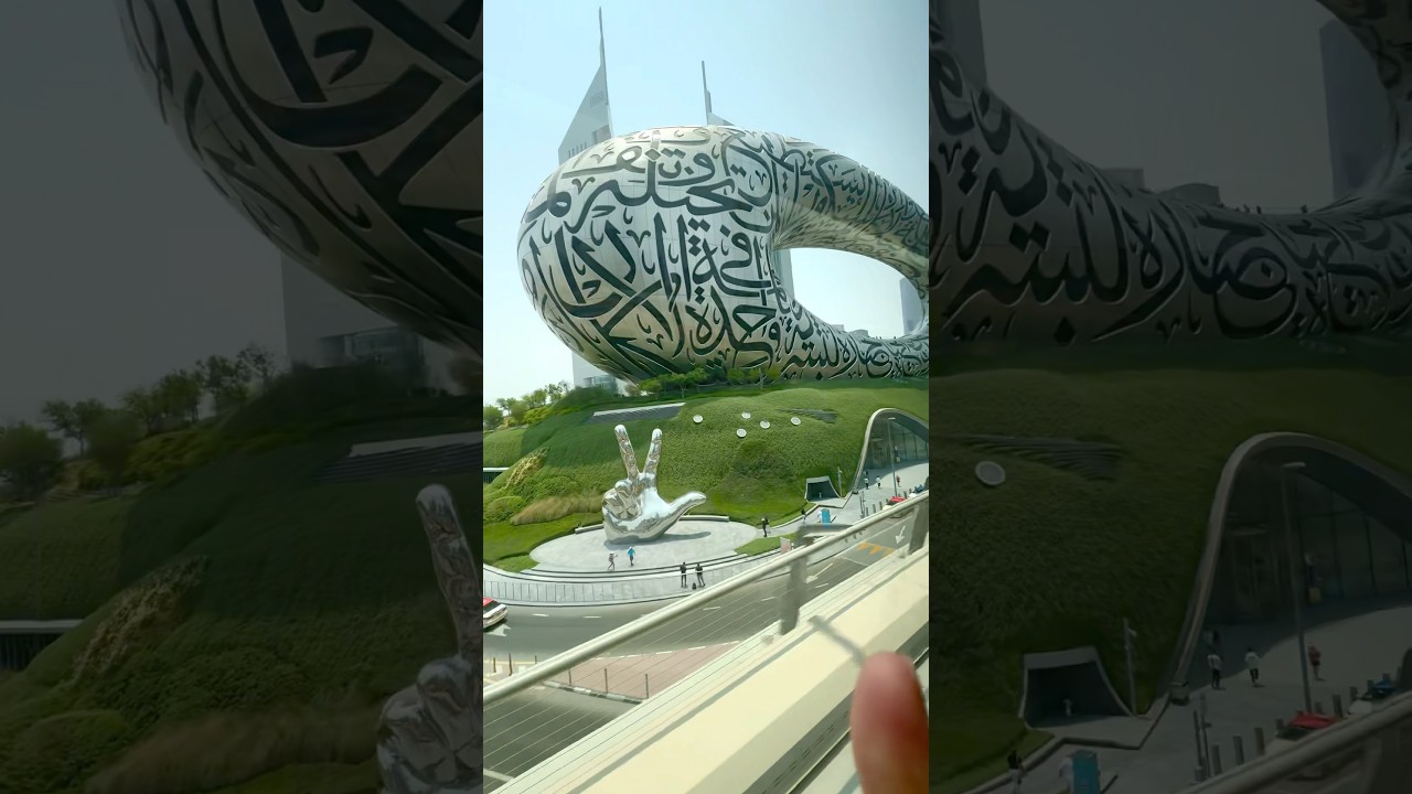 Amazing Dubai Museum of the Future #trending #travel #dubaimuseumofthefuture