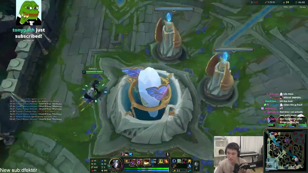 the mid lane itself... eugene 