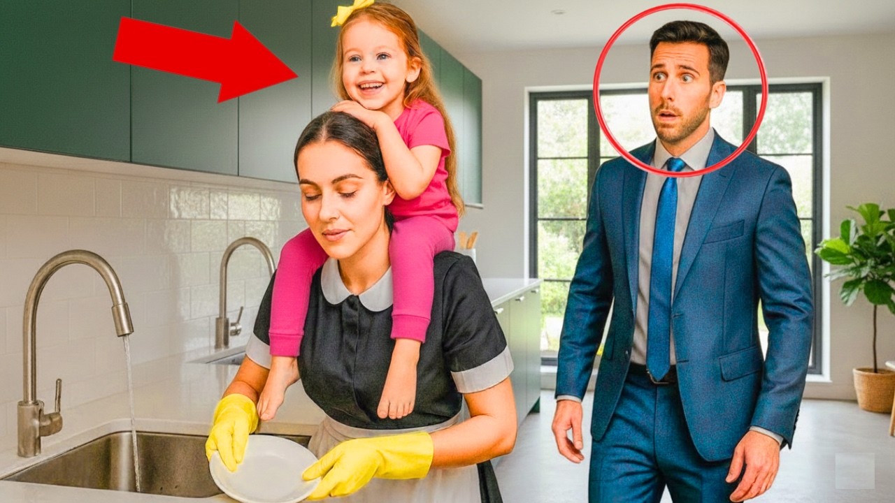 La Milliardaire découvre que l'argent ne remplace pas sa présence... La joie de sa fille