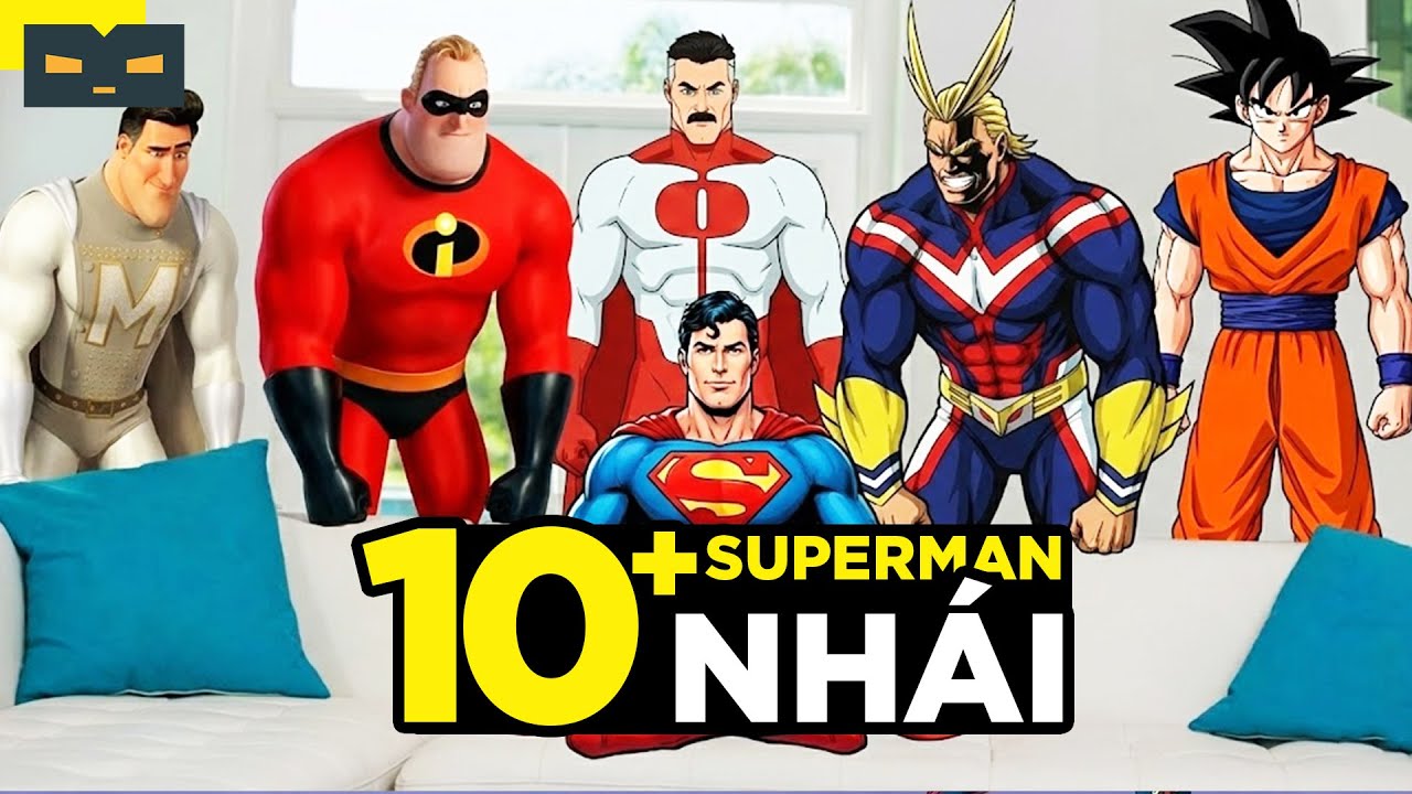 THÊM 10 SUPERMAN 