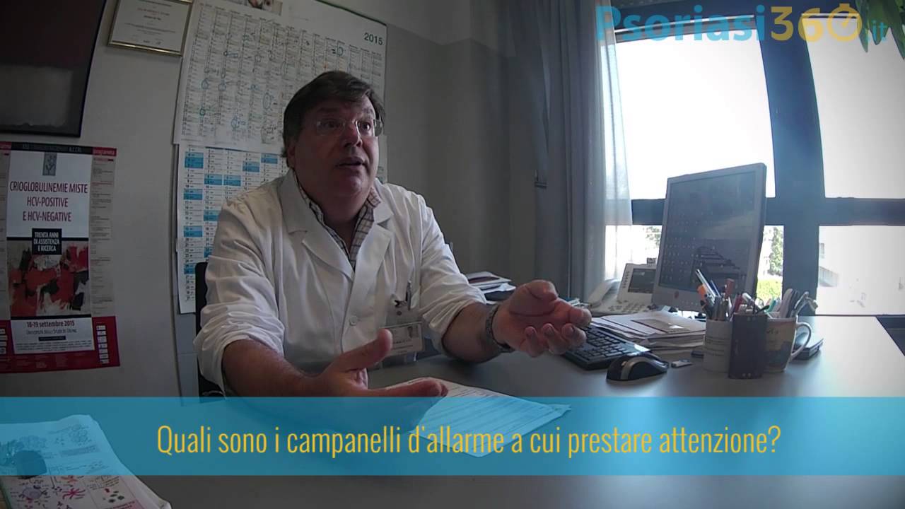 Artrite psoriasica  tipologie e Campanelli di Allarme