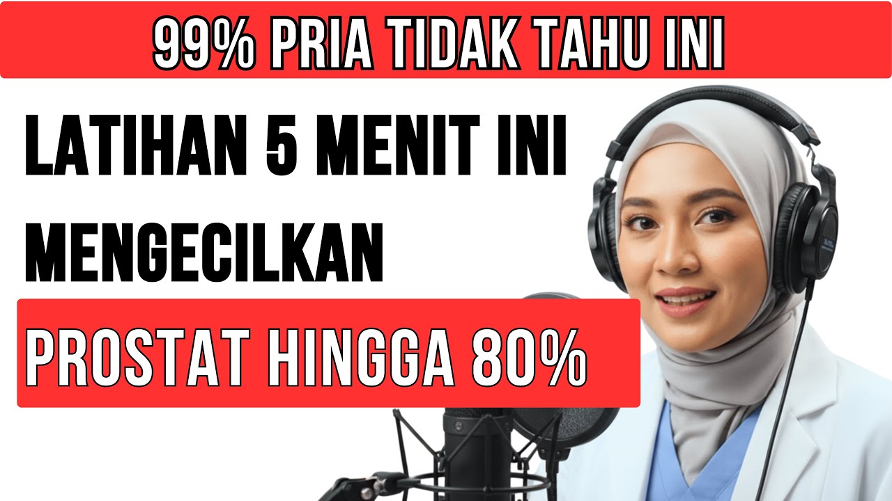 PRIA USIA 50+: 5 Latihan Ini MENGECILKAN Prostat Anda 80% Secara ALAMI
