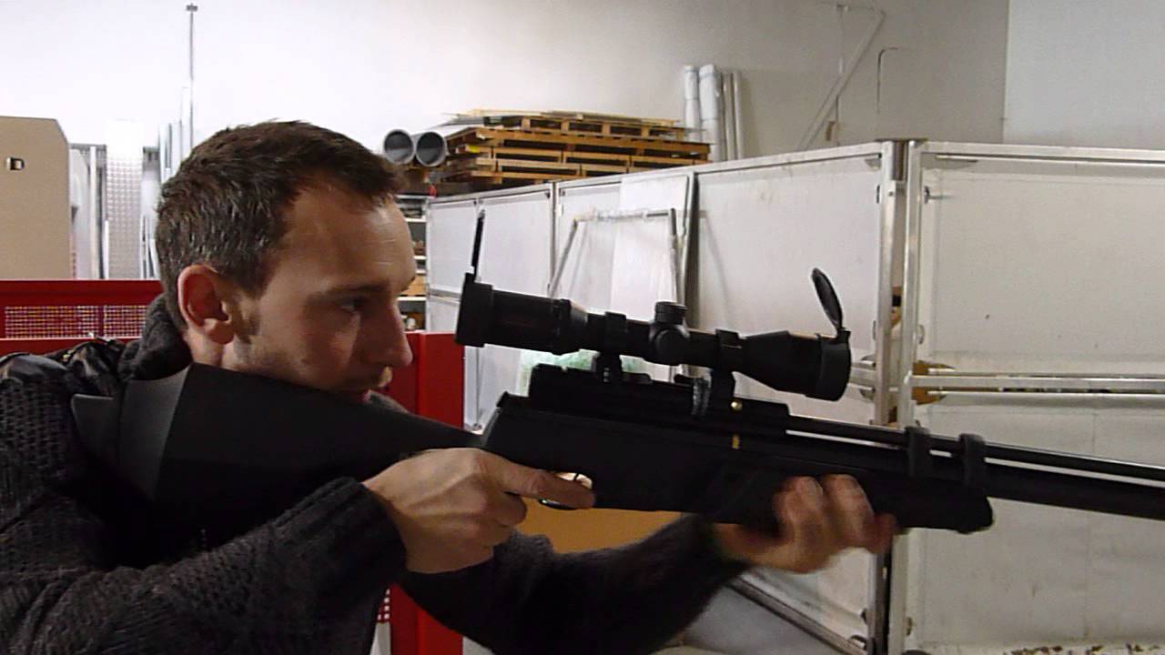 Hatsan AT44-10 PA shooting