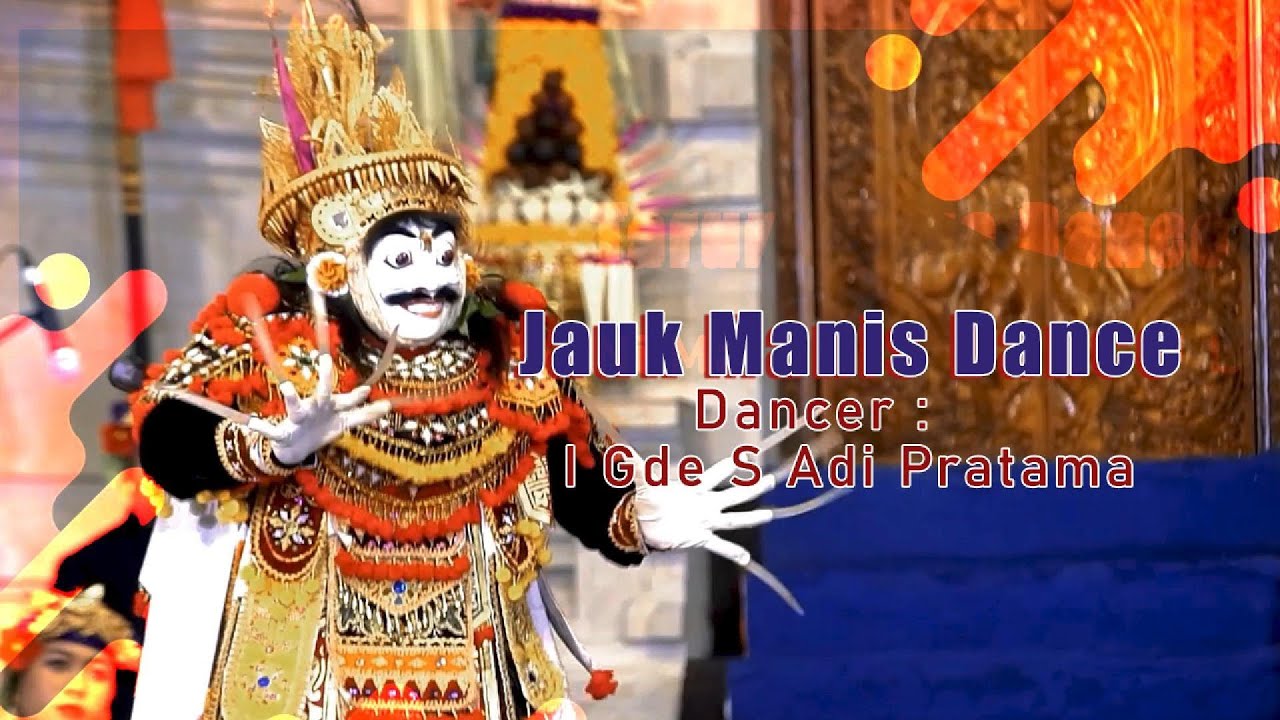 JAUK MANIS DANCE | TARI DAN TABUH OLEH ANAK ANAK SANGGAR SEMARA BUDAYA DENPASAR - BALI