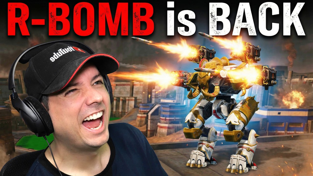 Манни возвращает R-BOMB в War Robots!