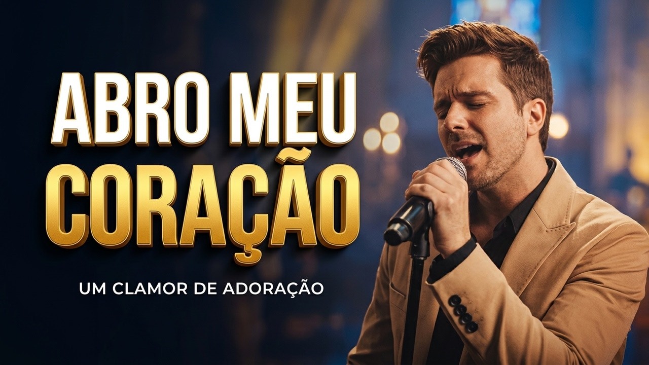 Abro Meu Coração | Louvor de Adoração | Entrega Total a Deus