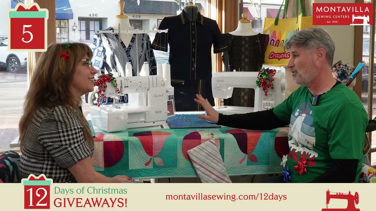 12 дней рождественских подарков от Montavilla Sewing Center, день 5