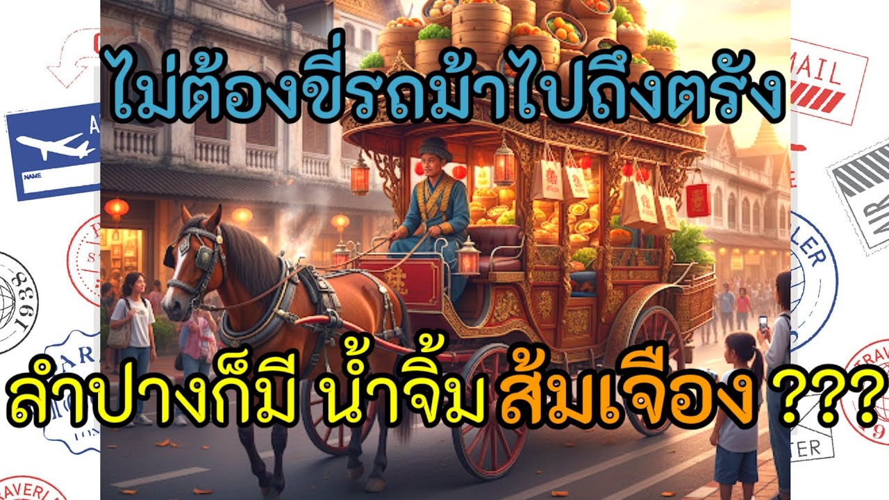 พากินติ่มซำเมืองรถม้าลำปาง