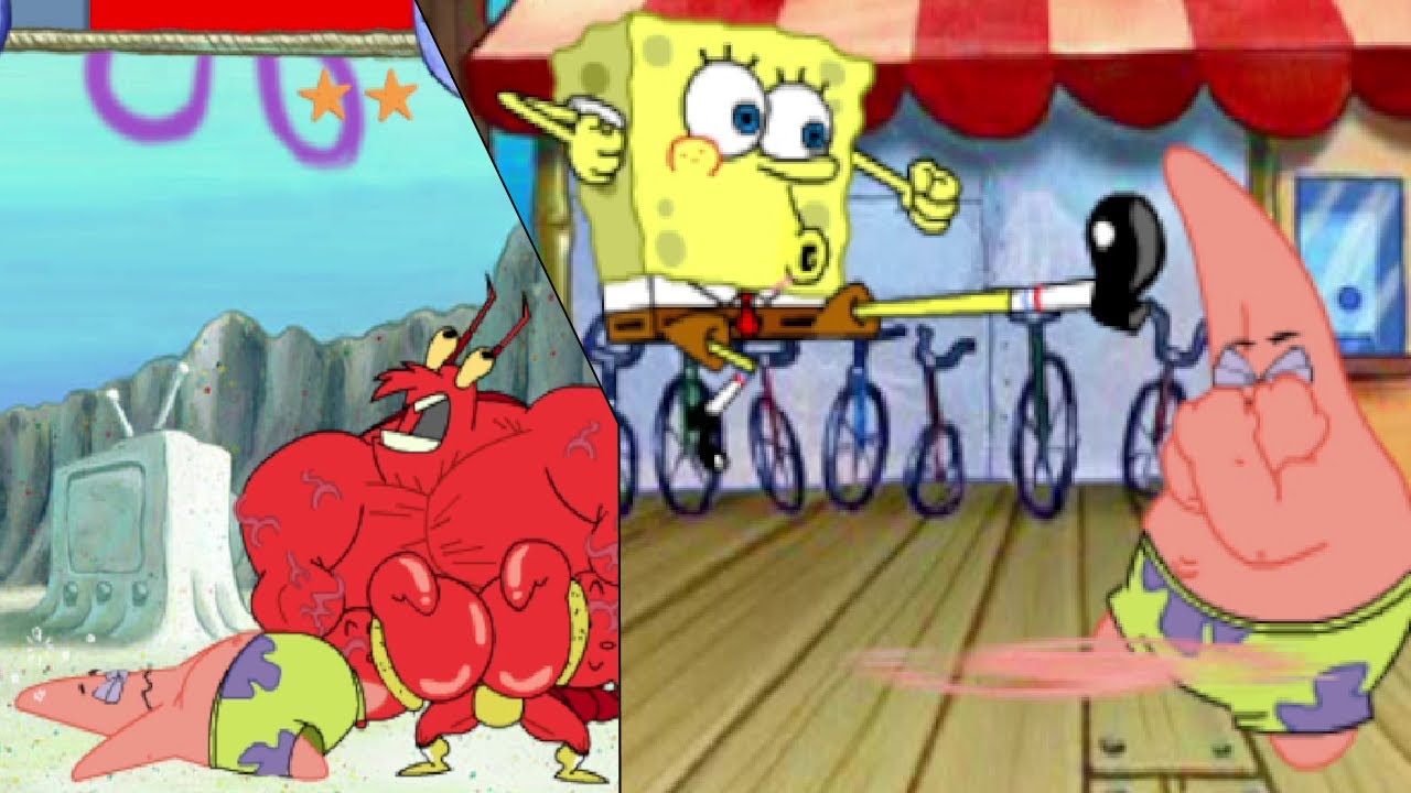 Flash Game Longplay - SpongeBob Reef Rumble (SpongeBob, Patrick & Sandy)