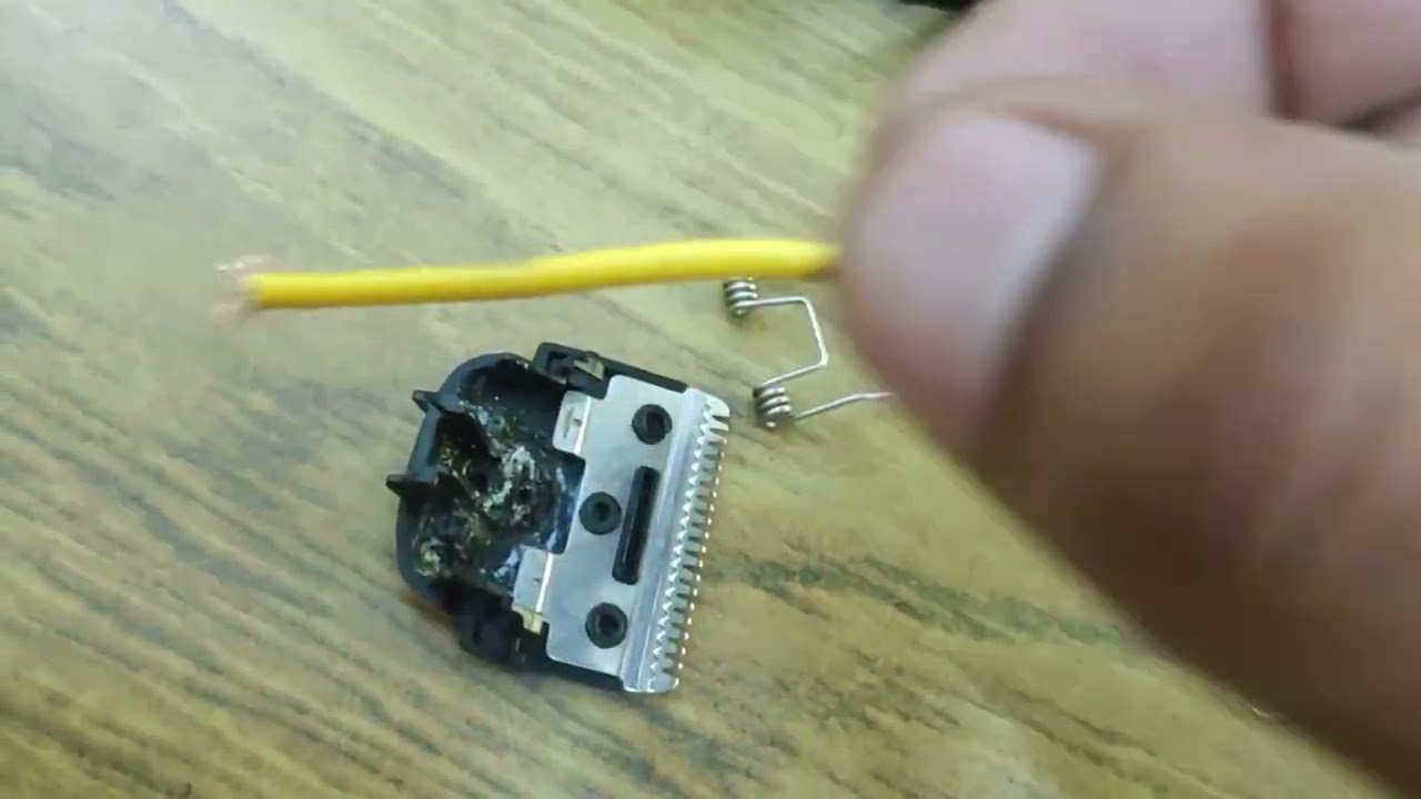 MI trimmer blade head repair at home l Best trick l