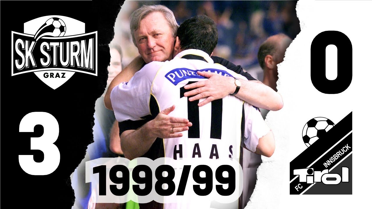 SK Sturm - FC Tirol 3-0 | Meistertitel (29.05.1999) | Spiel in voller Länge