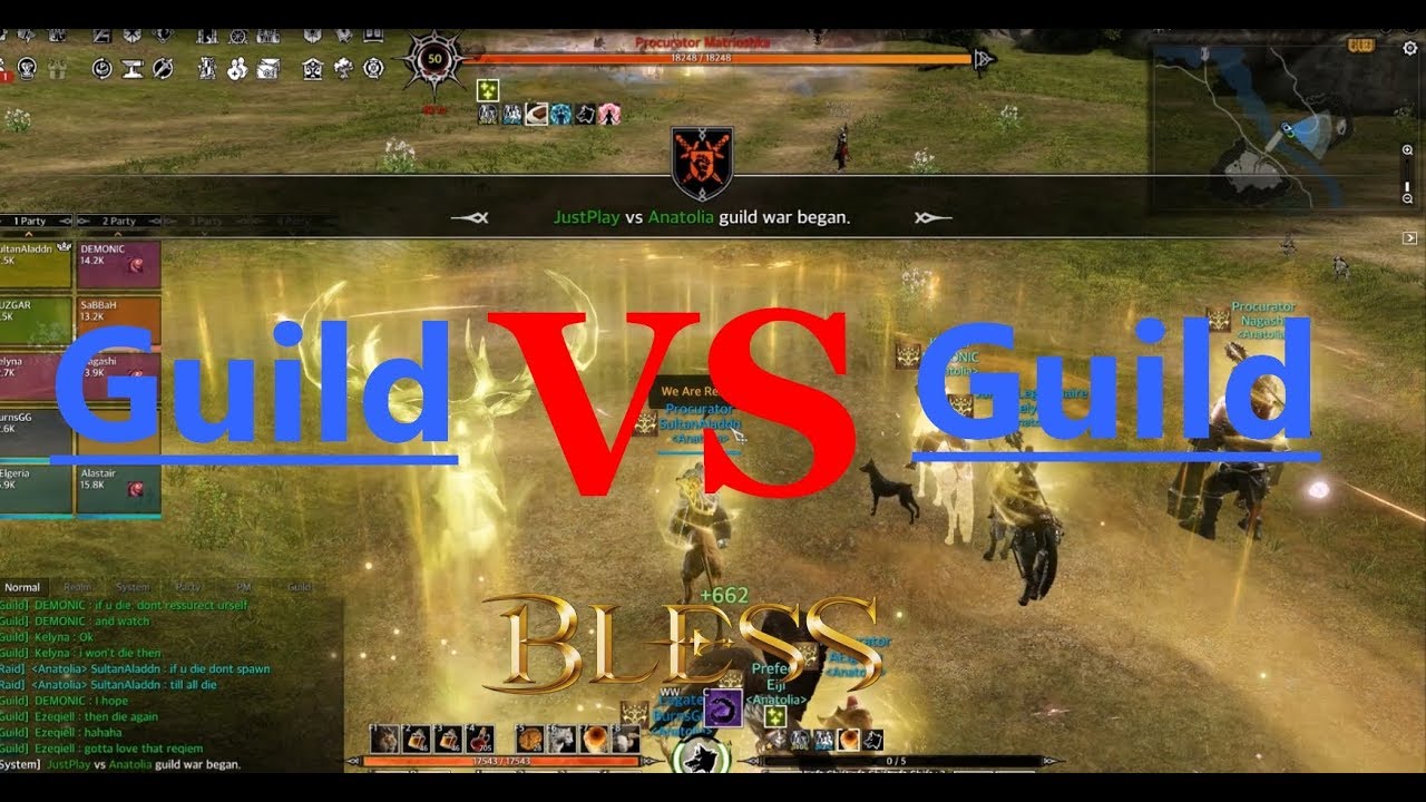 BLESS - Guild War | PvP