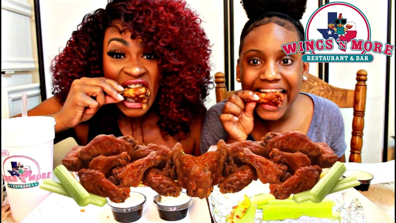 MUKBANG: WINGS N MORE! EAT WITH US! YUMMYBITESTV