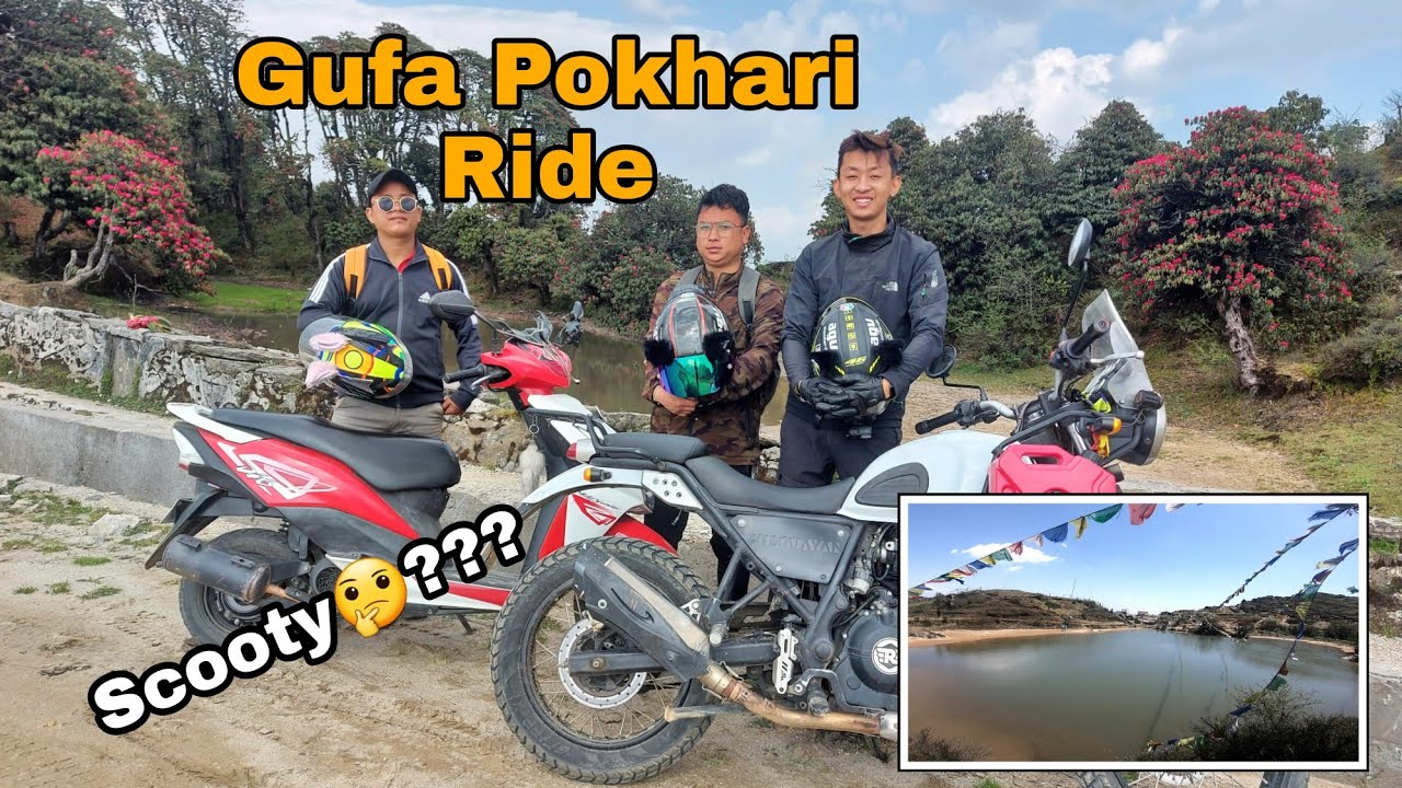 Gufa Pokhari on Scooty & Himalayan || Dharan to Gufa Pokhari || Saathi || Happy New Year 2079