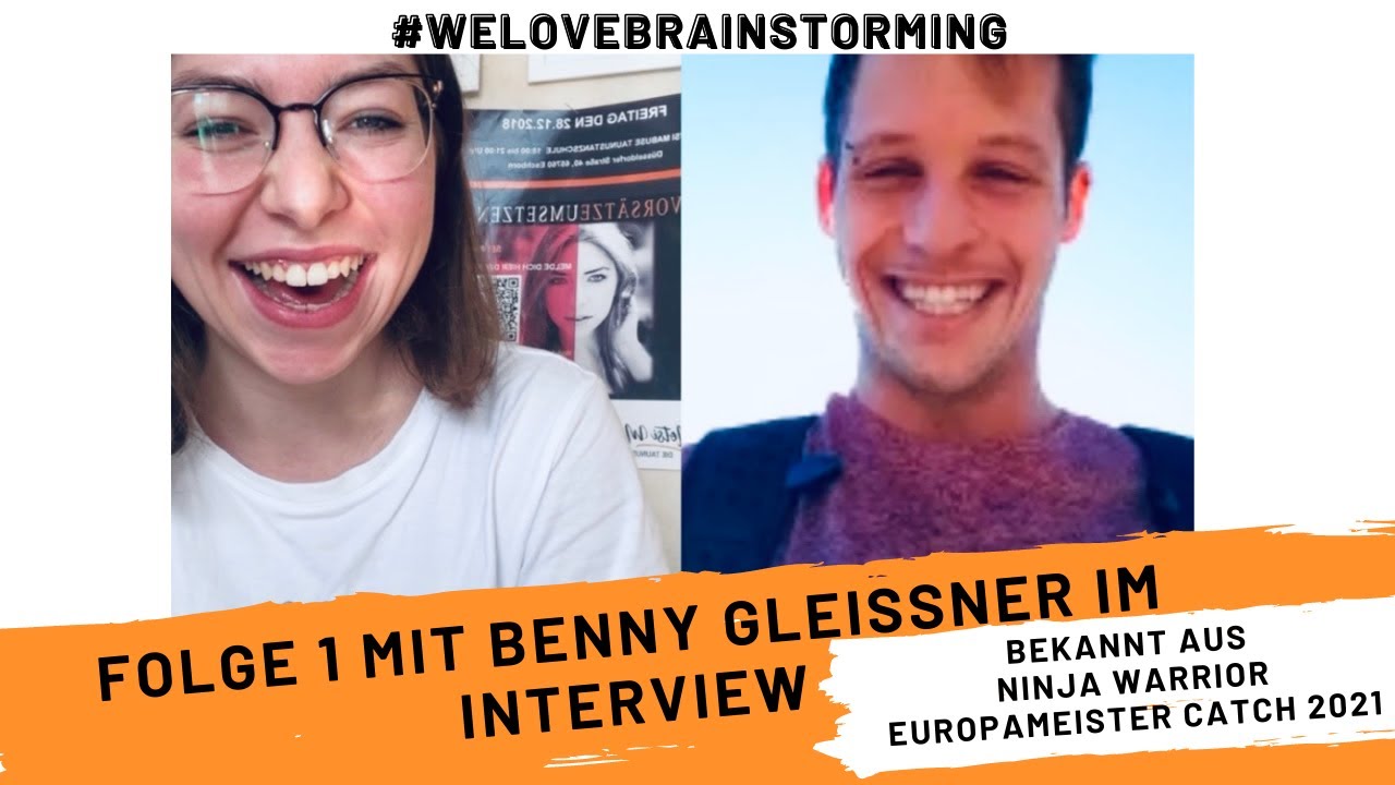 Benny Gleißner Europameister Catch 2021| Ninja Warrios Finalist | #welovebrainstorming