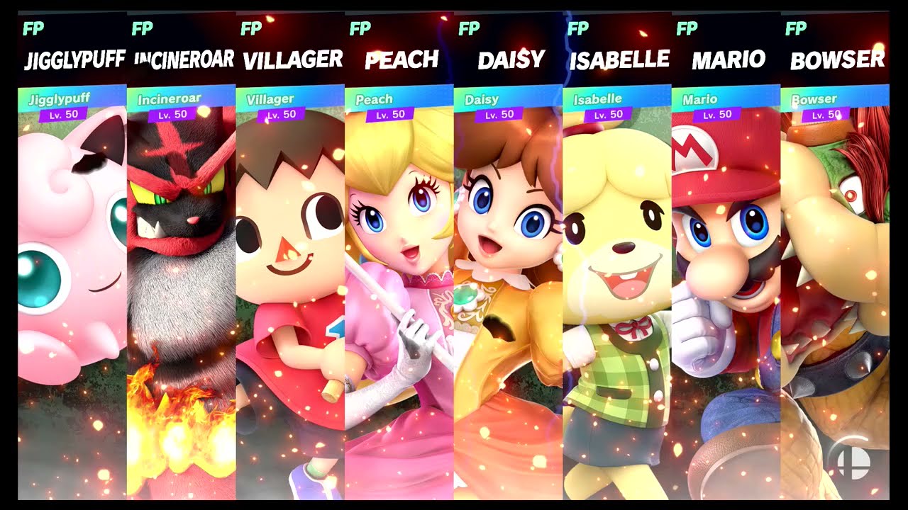 Super Smash Bros Ultimate Amiibo Fights – Request #21463 Stamina Battle at Smashville