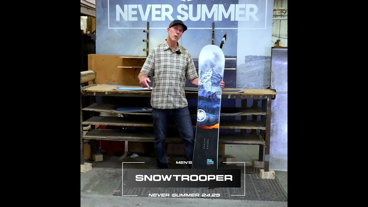 Men's 2025 Snowtrooper Snowboard | Never Summer Industries