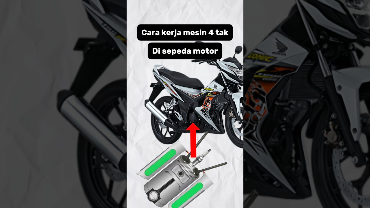 Bagaimana mesin 4 tak bekerja? 
