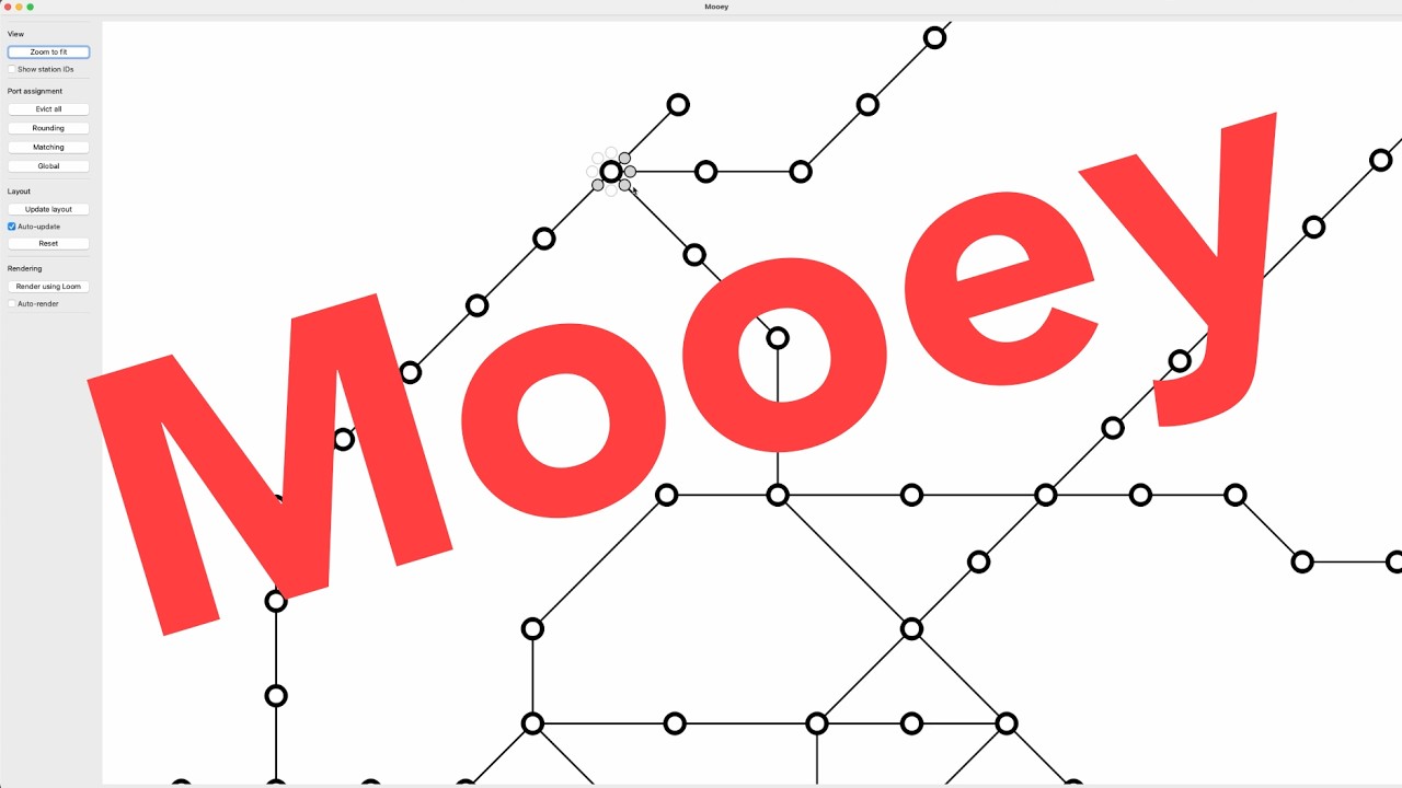 Mooey – an algorithmically-assisted schematic map editor