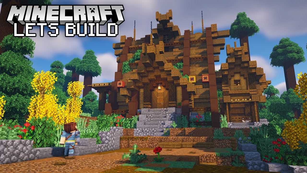 How to Build a Nordic Style Viking House in Minecraft