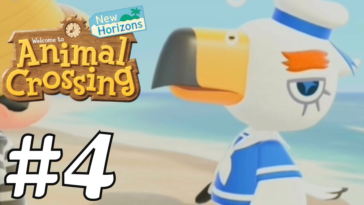 Animal Crossing: New Horizons- #4- Gulliver, the Seafaring Seagull!