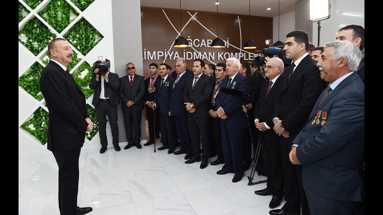 İlham Əliyevin Ağcabədi rayon ictimaiyyətinin nümayəndələri və  idmançıları ilə görüşündə nitqi