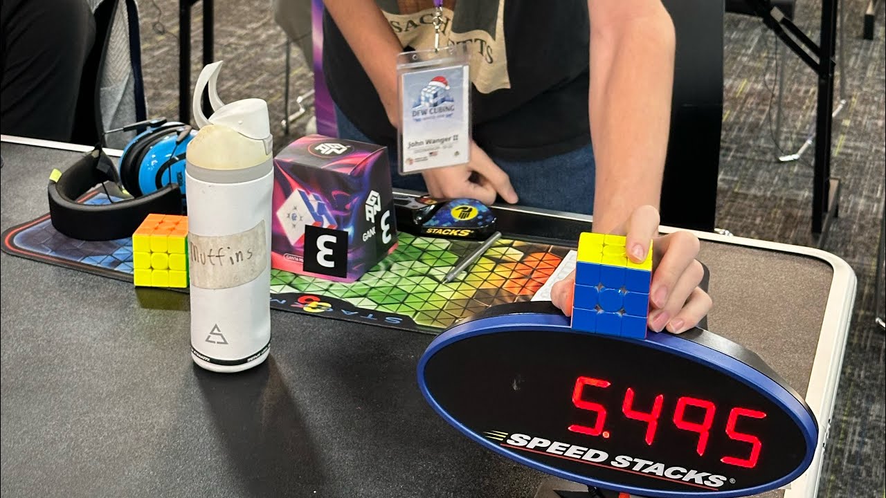 Rubik’s Cube Officially Solved in 5.49 Seconds 
