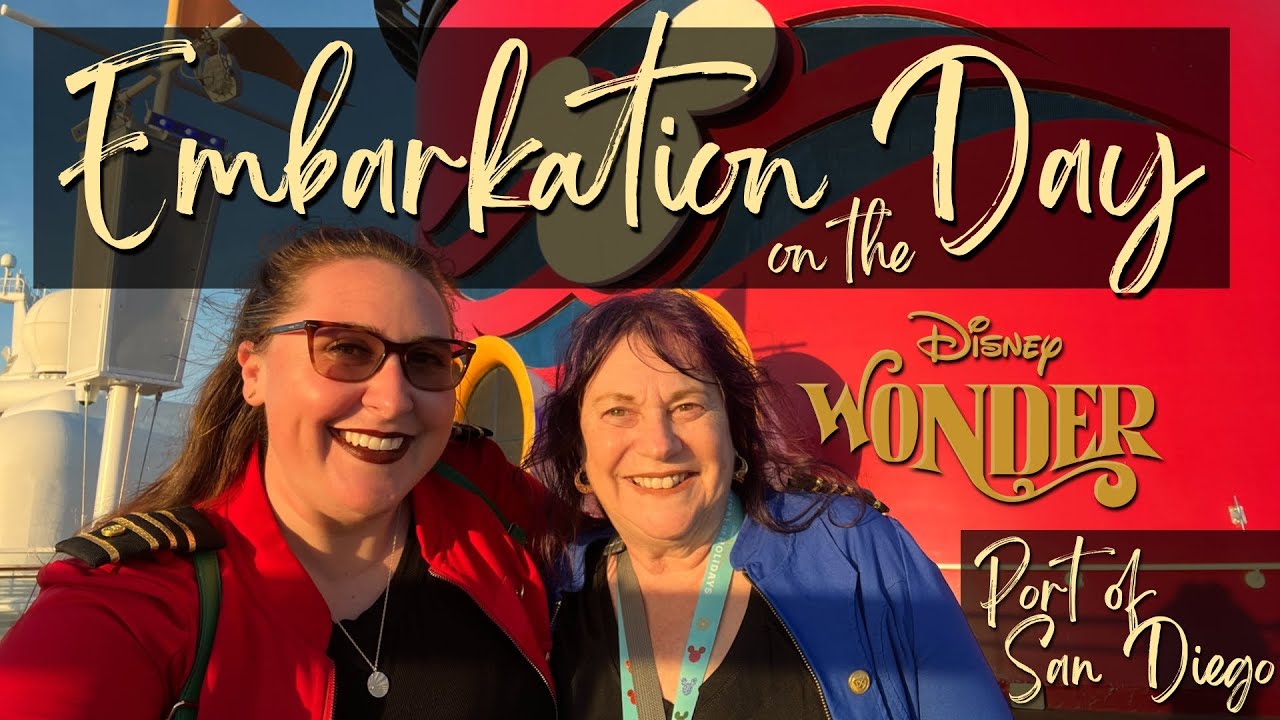 Embarkation Day for this Springtime Social Cruise out of San Diego! | 2023 Disney Wonder Cruise Vlog