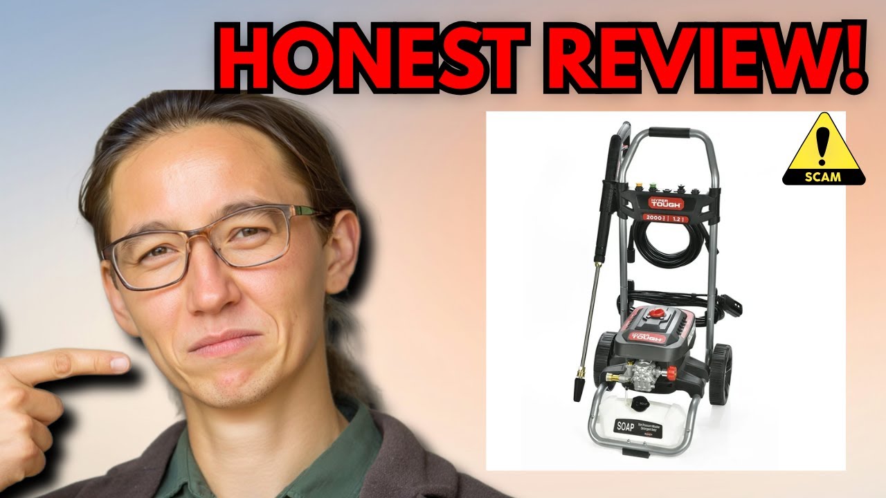 Hyper Tough 2000 PSI Pressure Washer Review (2026): Im Disappointed..