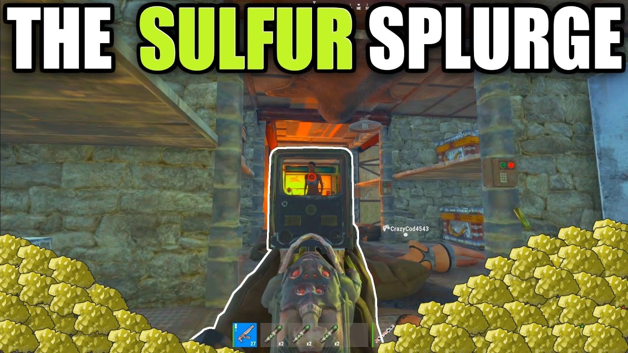 The Sulfur Splurge - Rust Console Edition