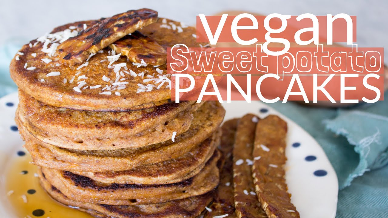 How to Make Vegan Sweet Potato Pancakes