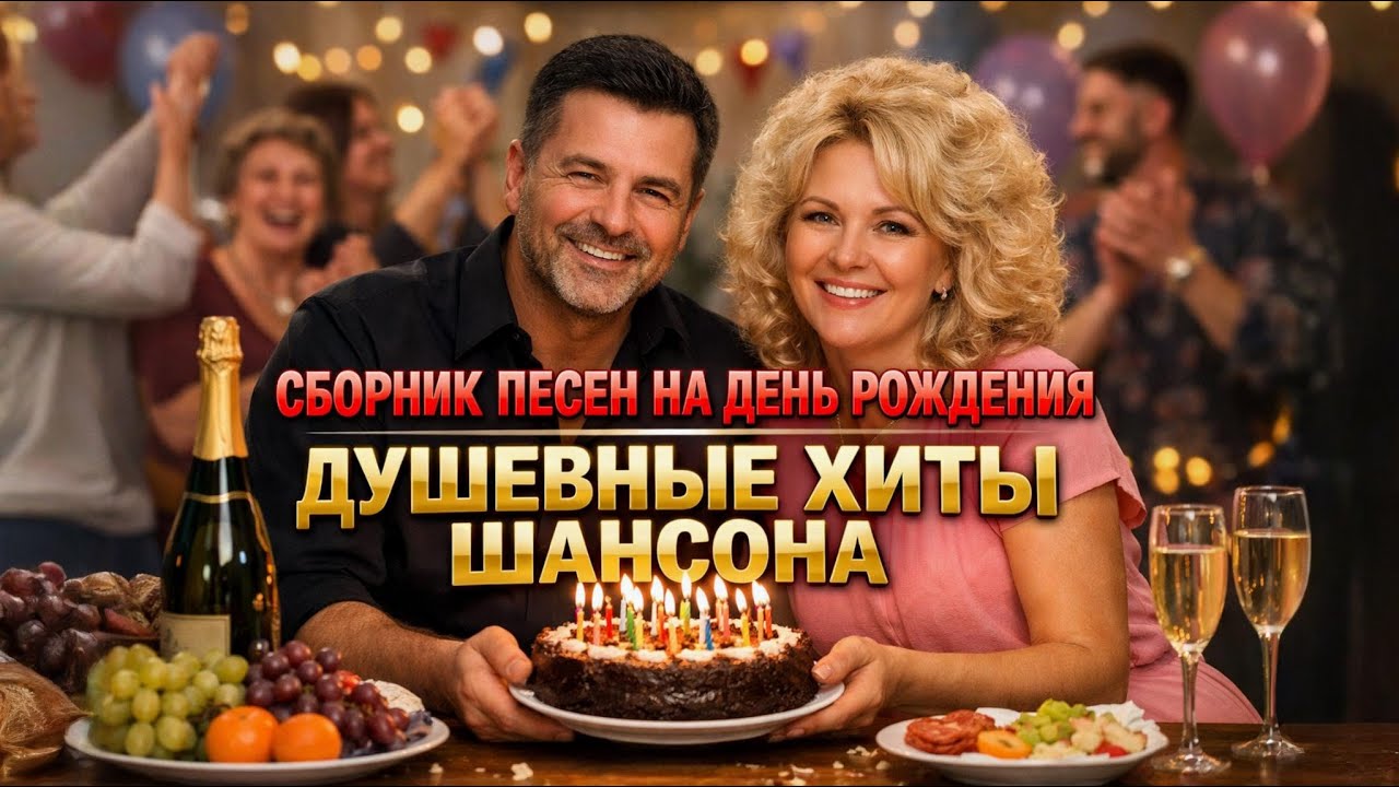 Сборник ШАНСОН на День Рождения – Душевные хиты