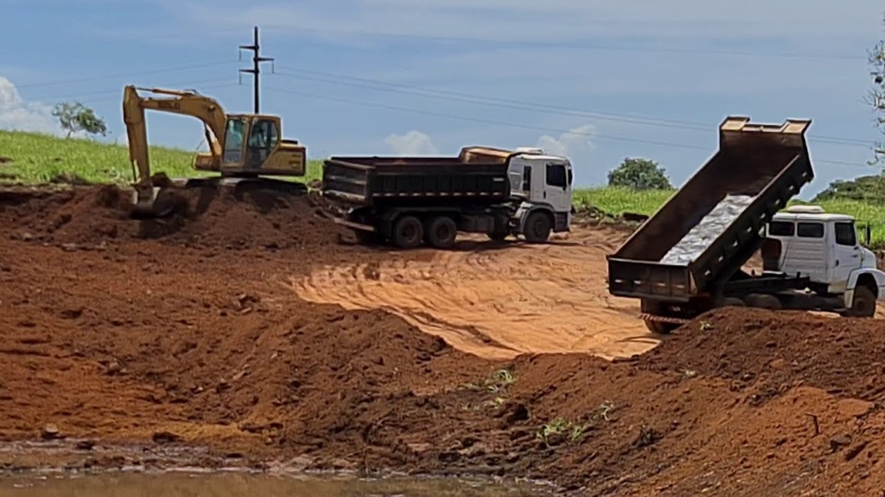 CONSTRUÇÃO DE UMA GRANDE REPRESA DO INÍCIO AO FIM