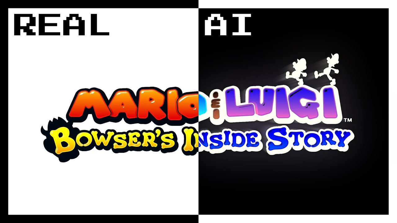 Mario & Luigi Bowser's Inside Story - Title Theme, but it's continued by AI